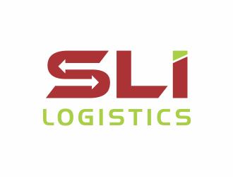SLI Logistics logo design by up2date