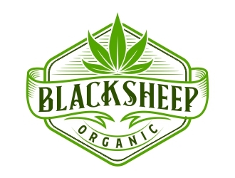 Blacksheep Organics logo design by b3no