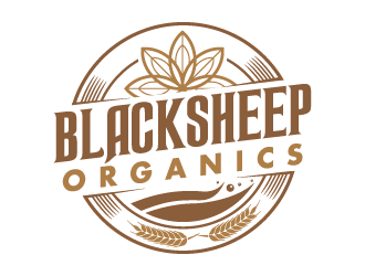 Blacksheep Organics logo design by PRN123
