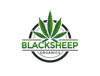 Blacksheep Organics logo design by Benok