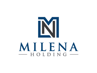 MILENA HOLDING logo design by BrightARTS