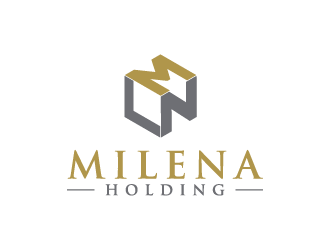 MILENA HOLDING logo design by BrightARTS