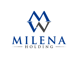 MILENA HOLDING logo design by BrightARTS