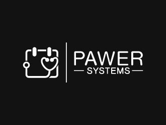 PAWER SYSTEMS logo design by pixalrahul