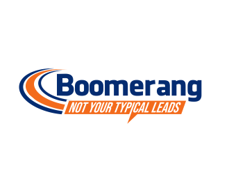 Boomerang Leads | Not Your Typical Leads logo design by serprimero