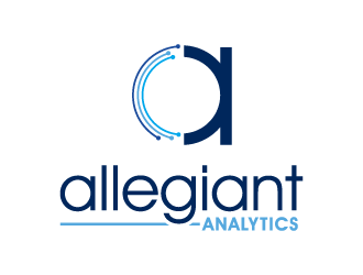 Allegiant Analytics logo design by torresace