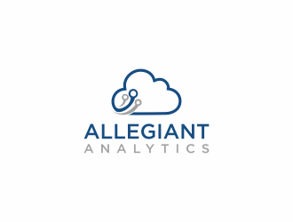 Allegiant Analytics logo design by luckyprasetyo