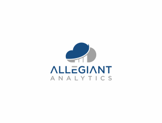 Allegiant Analytics logo design by luckyprasetyo