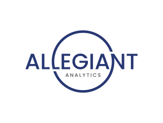 Allegiant Analytics logo design by yunda