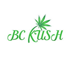 BC KUSH logo design by nikkl