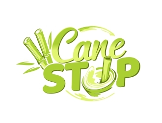 Cane Stop logo design by veron