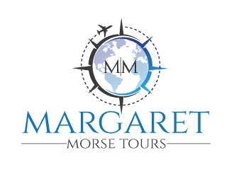 Margaret Morse Tours logo design by Upoops