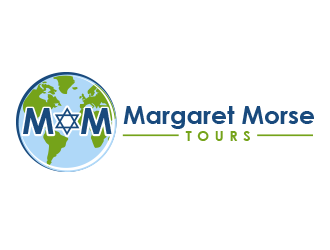 Margaret Morse Tours logo design by BeDesign