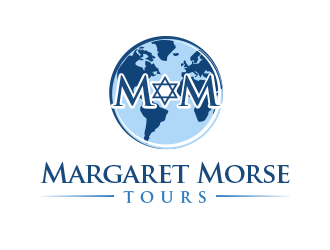 Margaret Morse Tours logo design by BeDesign