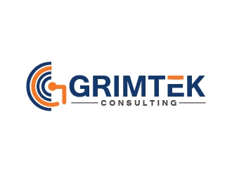 Grimtek Consulting logo design by shravya
