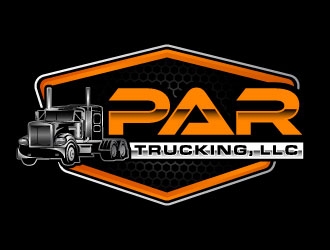 PAR Trucking, LLC logo design by daywalker
