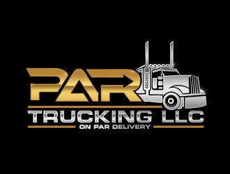 PAR Trucking, LLC logo design by Benok