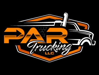 PAR Trucking, LLC logo design by daywalker