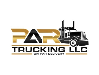 PAR Trucking, LLC logo design by Benok