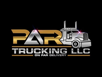 PAR Trucking, LLC logo design by Benok