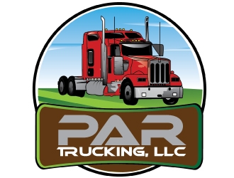 PAR Trucking, LLC logo design by AamirKhan