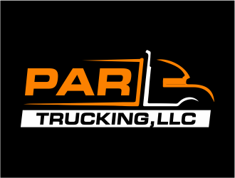 PAR Trucking, LLC logo design by Girly