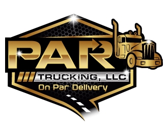 PAR Trucking, LLC logo design by Suvendu