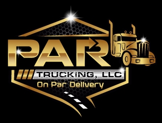 PAR Trucking, LLC logo design by Suvendu