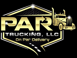 PAR Trucking, LLC logo design by Suvendu