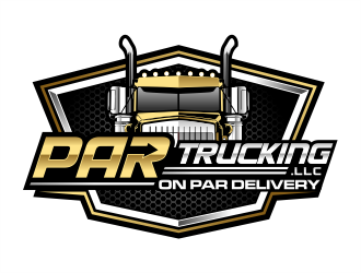 PAR Trucking, LLC logo design by onamel