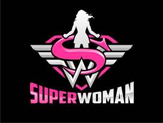 Superwoman logo design by haze
