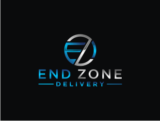End Zone Delivery (focus in EZ) logo design by bricton