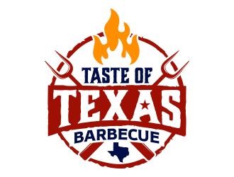 Taste of Texas Barbecue logo design by scriotx