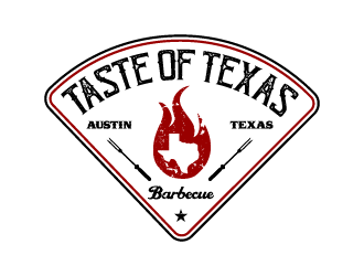 Taste of Texas Barbecue logo design by Ultimatum