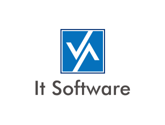 VA It Software logo design by asyqh