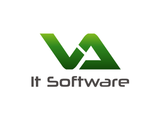 VA It Software logo design by asyqh