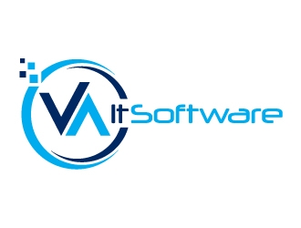 VA It Software logo design by kgcreative