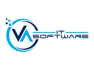 VA It Software logo design by kgcreative