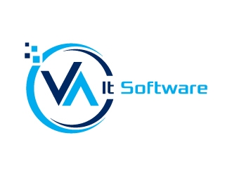 VA It Software logo design by kgcreative