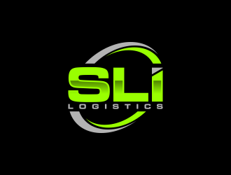 SLI Logistics logo design by haidar
