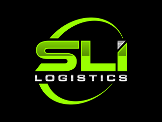 SLI Logistics logo design by RIANW