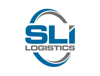 SLI Logistics logo design by rief