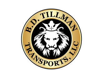 BD TILLMAN TRANSPORTS, LLC. logo design by beejo