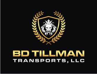 BD TILLMAN TRANSPORTS, LLC. logo design by mbamboex