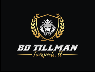 BD TILLMAN TRANSPORTS, LLC. logo design by mbamboex