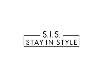 S.I.S. Stay In Style  logo design by oke2angconcept