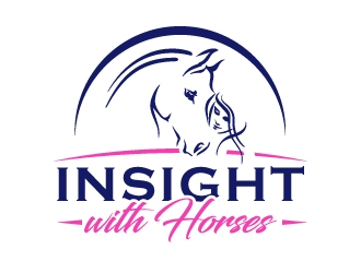 Insight with horses logo design by akilis13