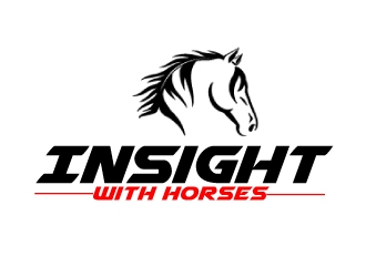 Insight with horses logo design by AamirKhan