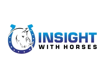 Insight with horses logo design by ruki