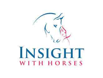 Insight with horses logo design by Girly
